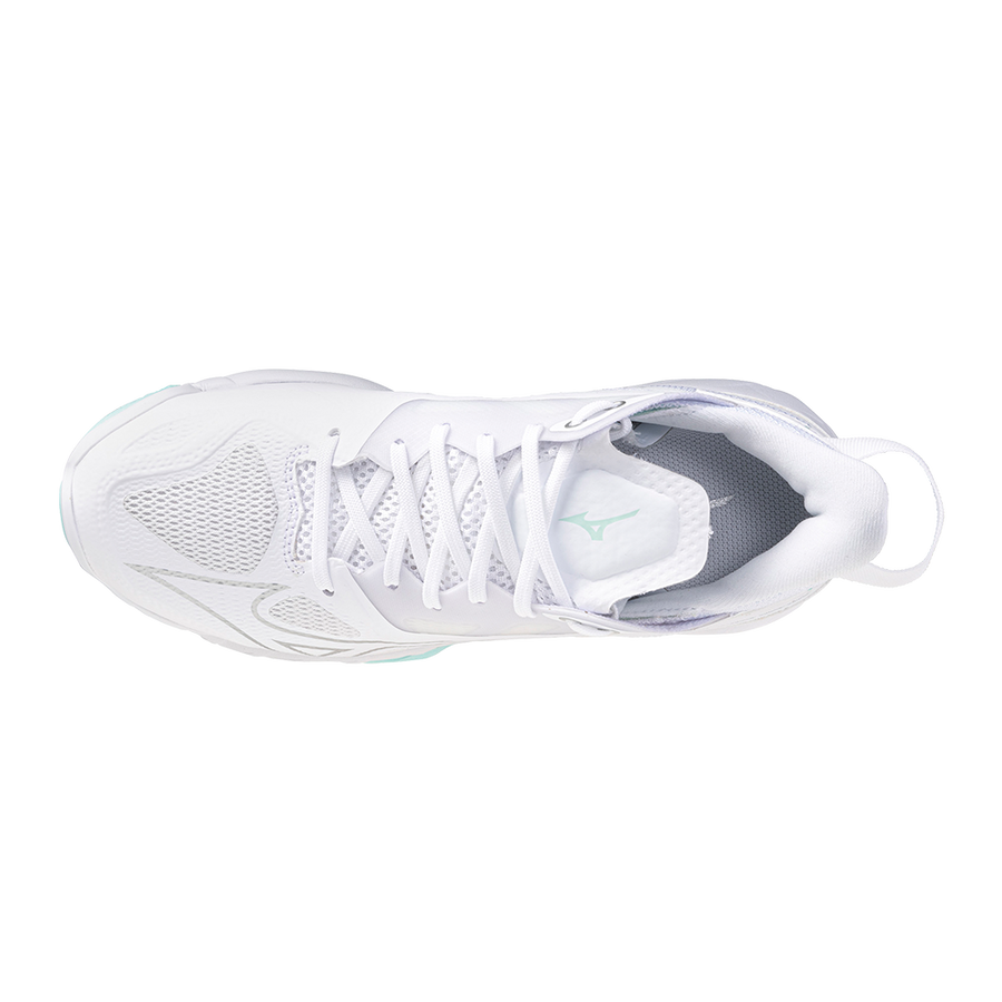 Mizuno WAVE MIRAGE 5 White/Blue Tint