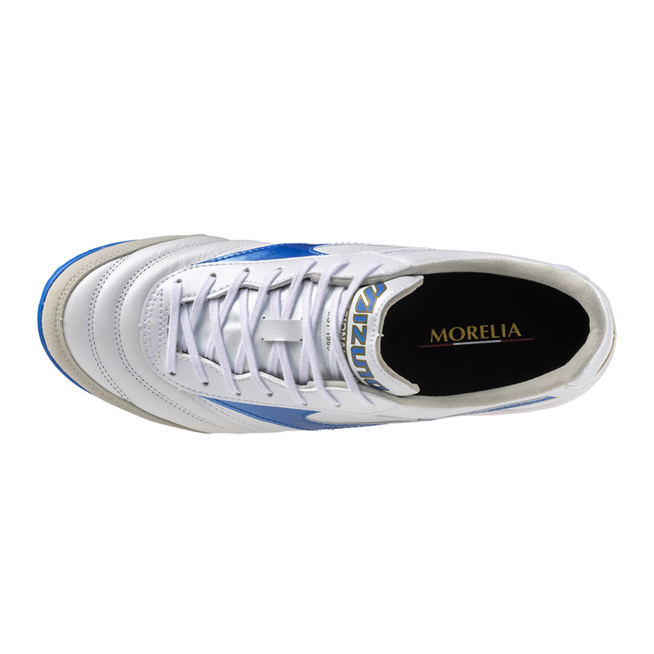 Mizuno MORELIA SALA ELITE TF White/laser blue/gold