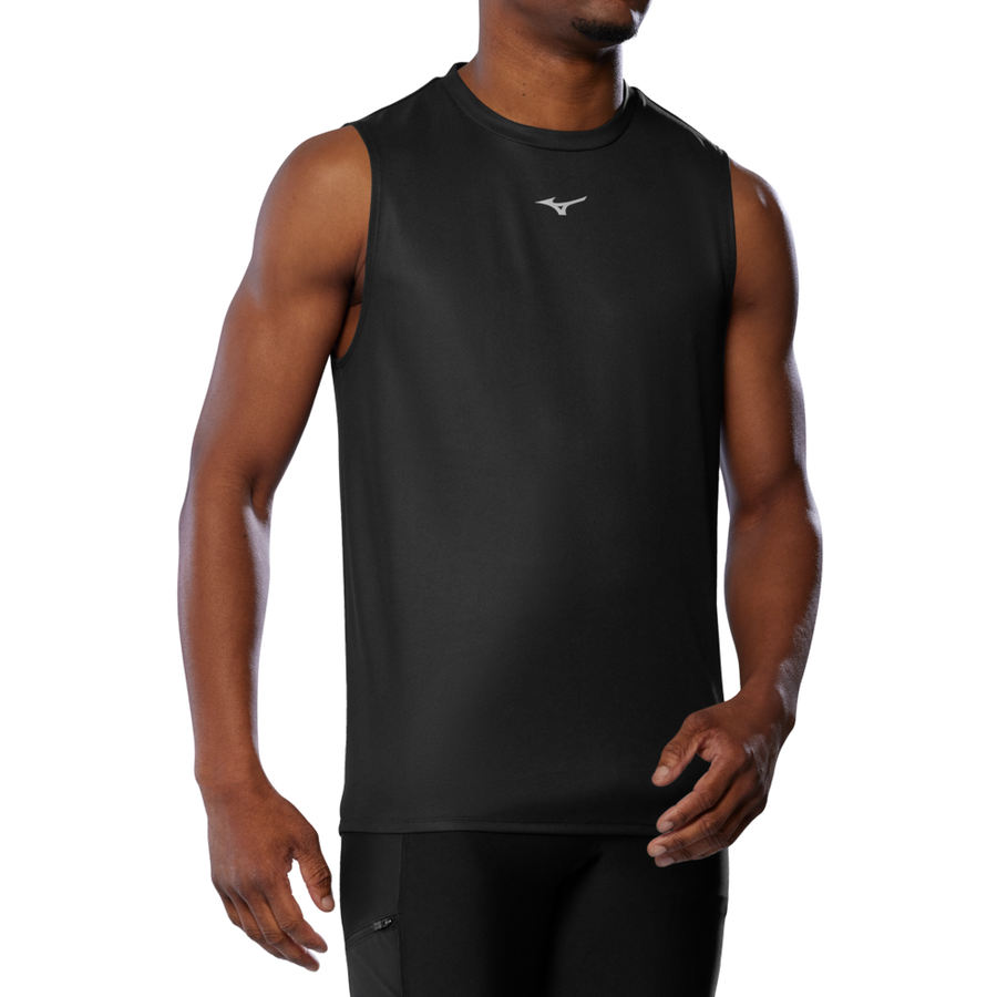 Mizuno CORE GRAPHIC SLEEVELESS Black oni