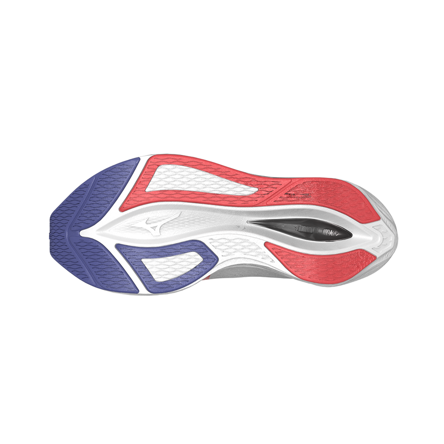 Mizuno WAVE REBELLION FLASH 3 White/Fiery Coral 2/Iris Bloom
