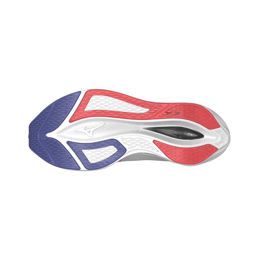 Mizuno WAVE REBELLION FLASH 3 White/Fiery Coral 2/Iris Bloom
