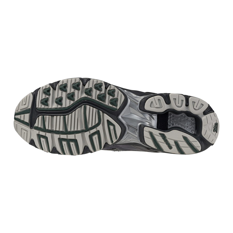 Mizuno WAVE RIDER 10 Odyssey Gray/Black/Metallic Gray