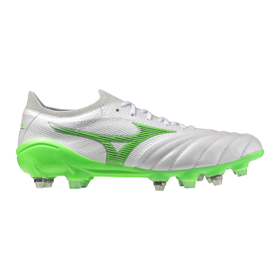 Mizuno MORELIA NEO IV BETA JAPAN MIX White/neon green/cool gray 3c