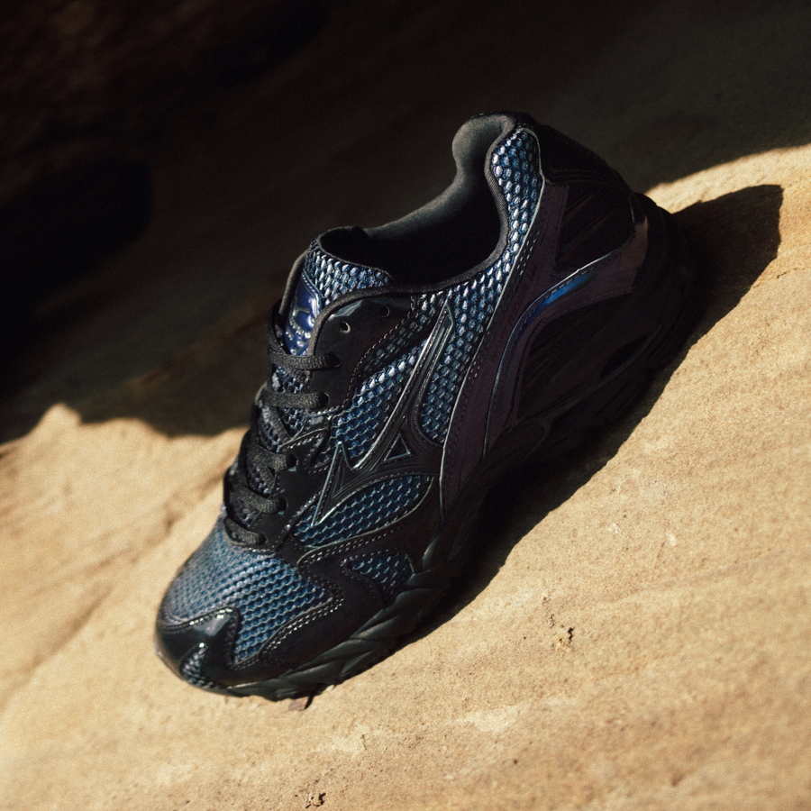 Mizuno WAVE RIDER 10 END Estate Blue/Black Beauty