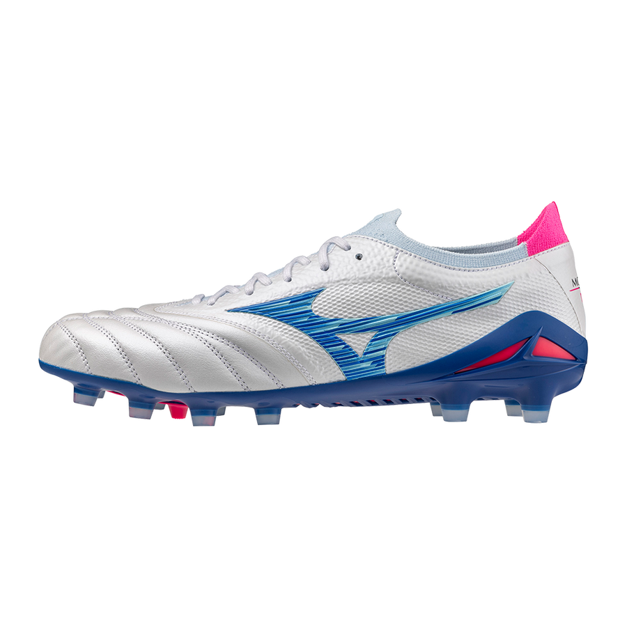 Mizuno MORELIA NEO IV BETA JAPAN White/Tanager Turquoise/Pink Tetra