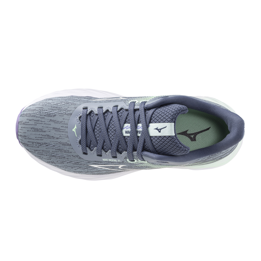 Mizuno WAVE INSPIRE 21 Tradewinds/white/neo mint