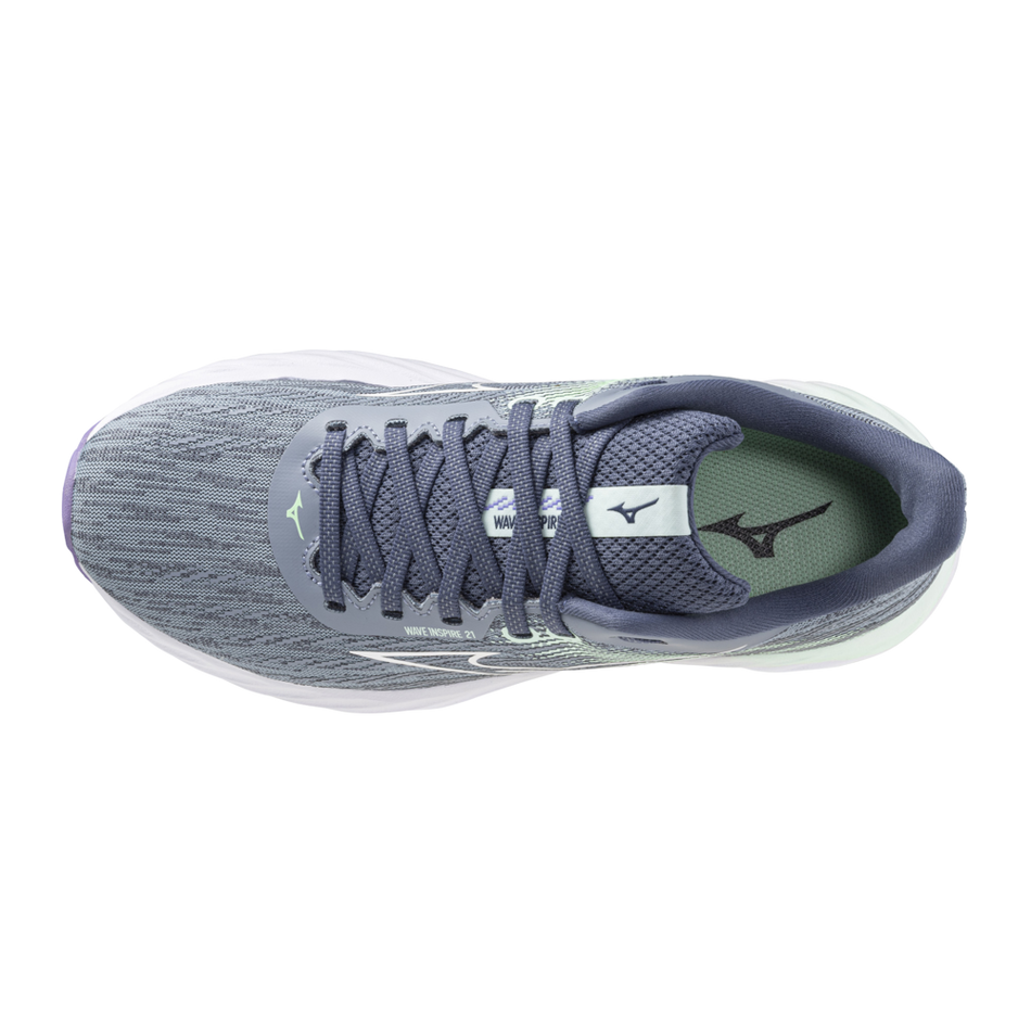 Mizuno WAVE INSPIRE 21 Tradewinds/white/neo mint