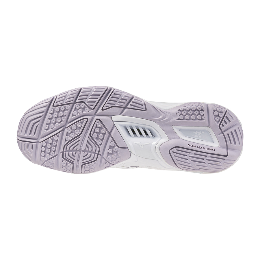 Mizuno WAVE PHANTOM 3 White/VioletIndigo/CamelliaRos