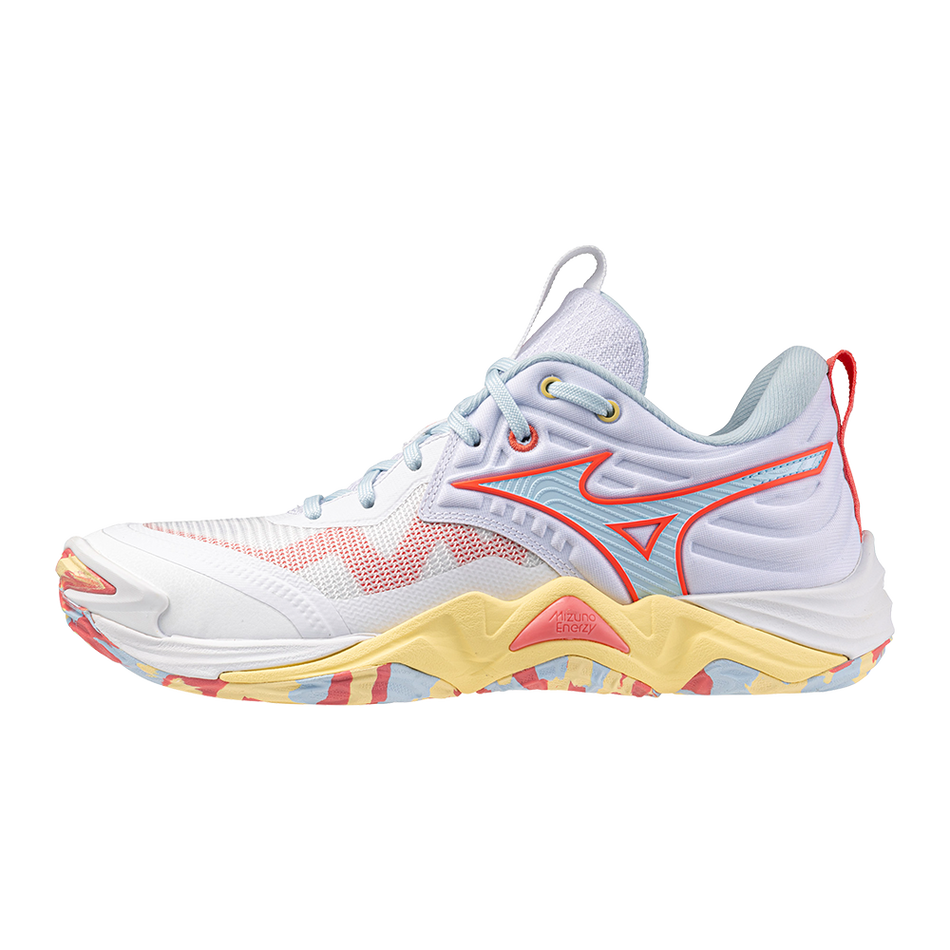 Mizuno WAVE MOMENTUM ELITE White/Calypso Coral/Pale Banan