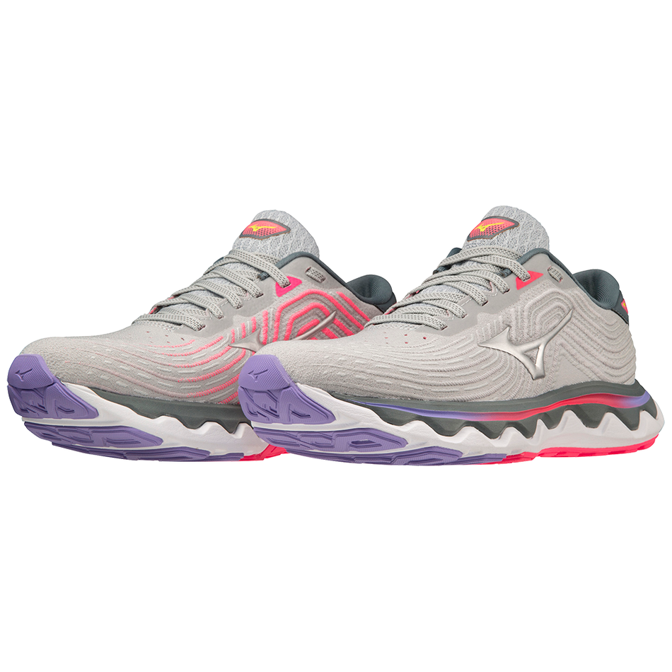Mizuno Wave Horizon 6 PearlBlu/Slvr/Hi-VisPink