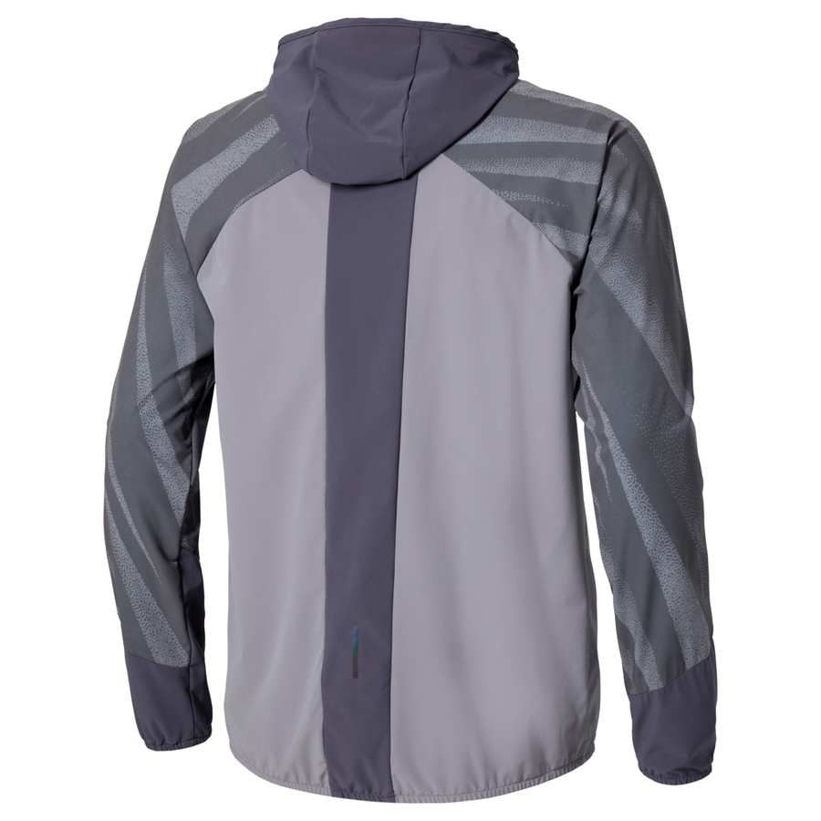 Mizuno Active Alpha Hodded Jacket Odyssey Gray