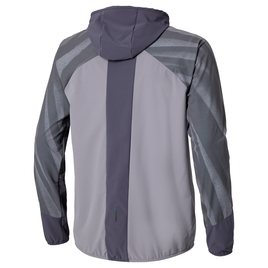 Mizuno Active Alpha Hodded Jacket Odyssey Gray
