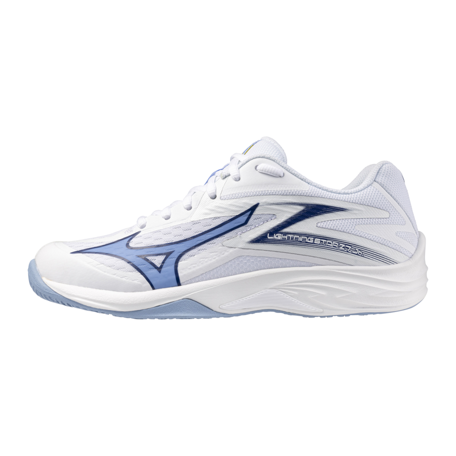 Mizuno LIGHTNING STAR Z7 Jr White/BellwetherBlue/BelAirBlu