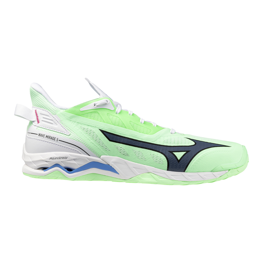 Mizuno WAVE MIRAGE 5 Neo Mint/Black/Frontier Blue