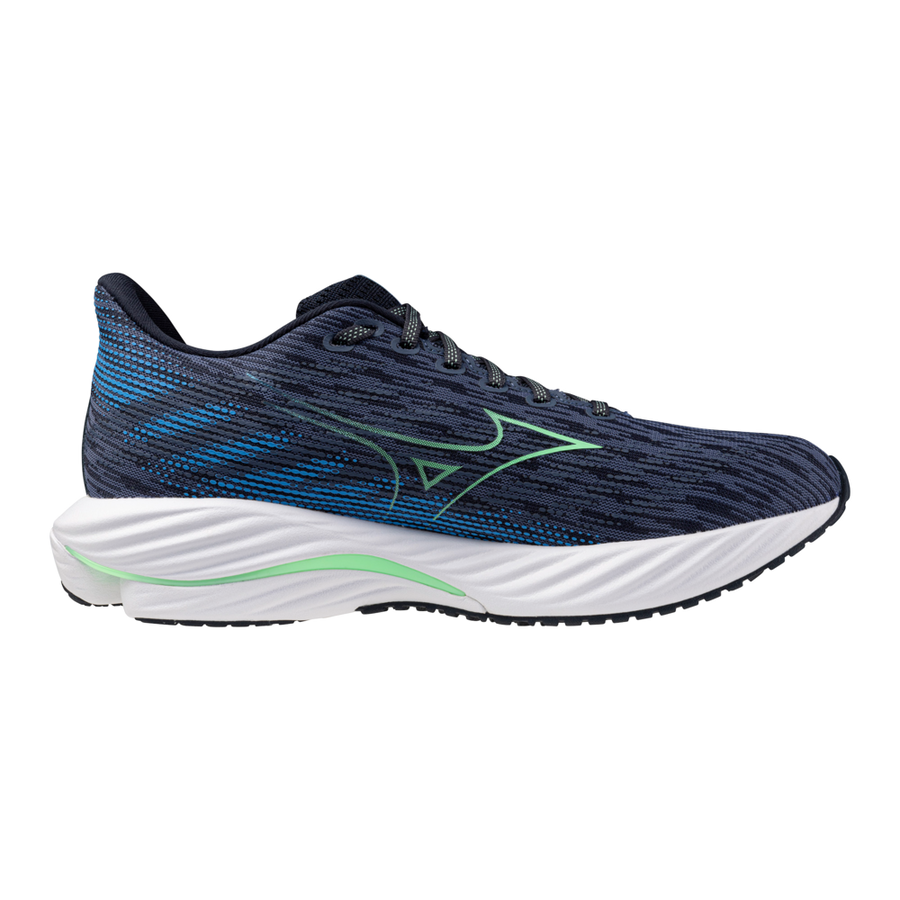 Mizuno WAVE RIDER 28 VintageIndigo/NeoMint/FrontBlu