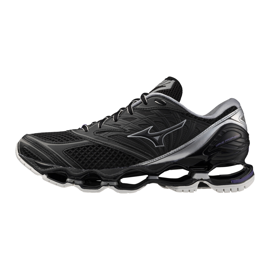 Mizuno WAVE PROPHECY LS Black/silver/purple haze