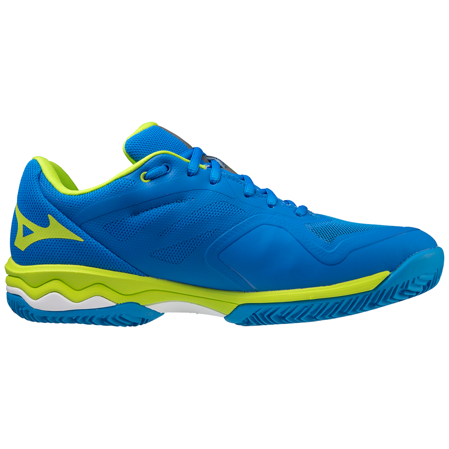 Mizuno Wave Exceed Light Padel Peace Blue/Acid Lime/White