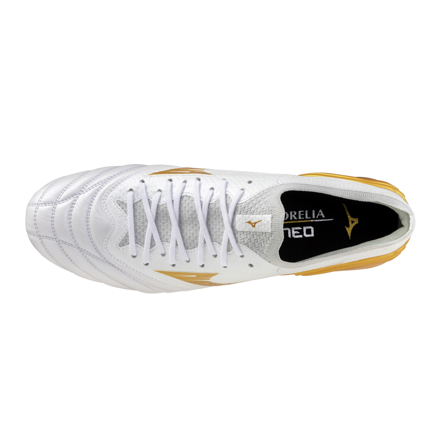 Mizuno MORELIA NEO IV β ELITE SI White/MP Gold/Cool Gray 3C