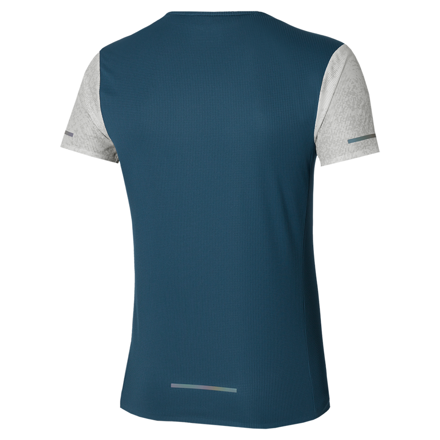 Mizuno PREMIUM AERO T-SHIRT  Nimbus cloud / blue wing teal