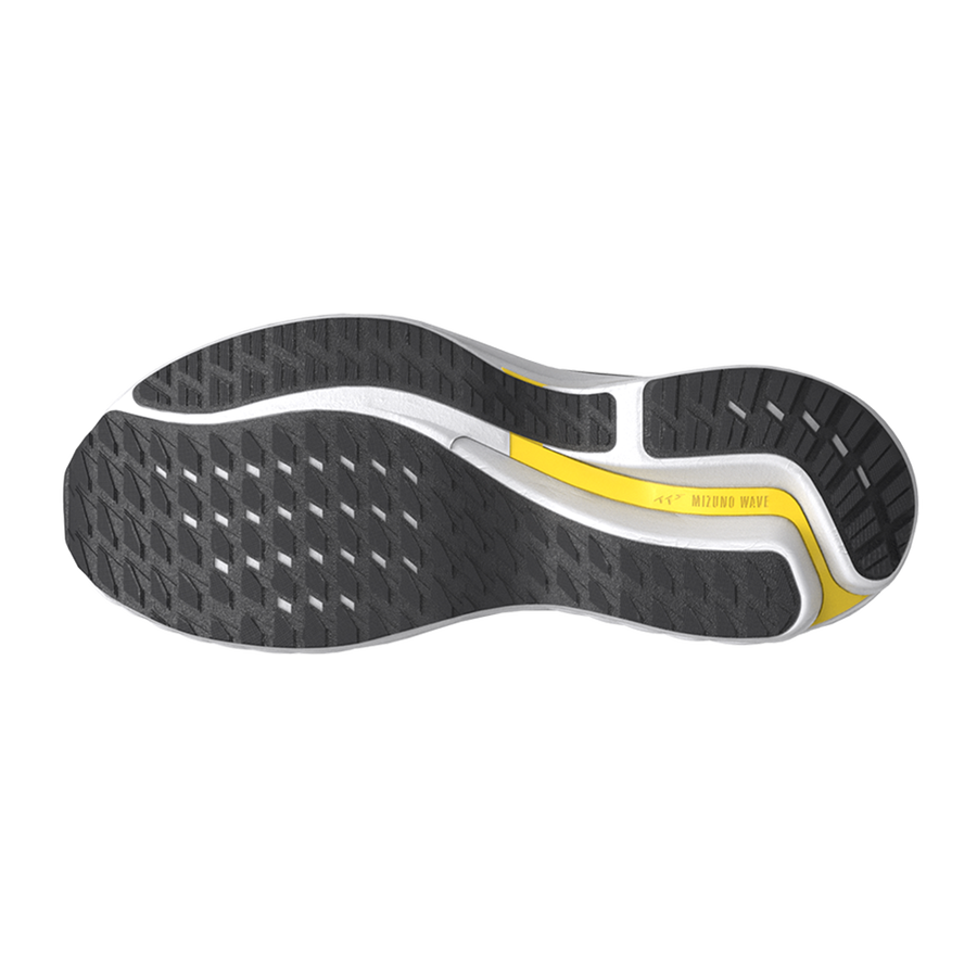 Mizuno WAVE INSPIRE 21 Black/White/Vibrant Yellow