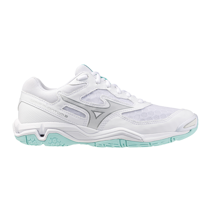 Mizuno WAVE PHANTOM 3 White/Blue Tint