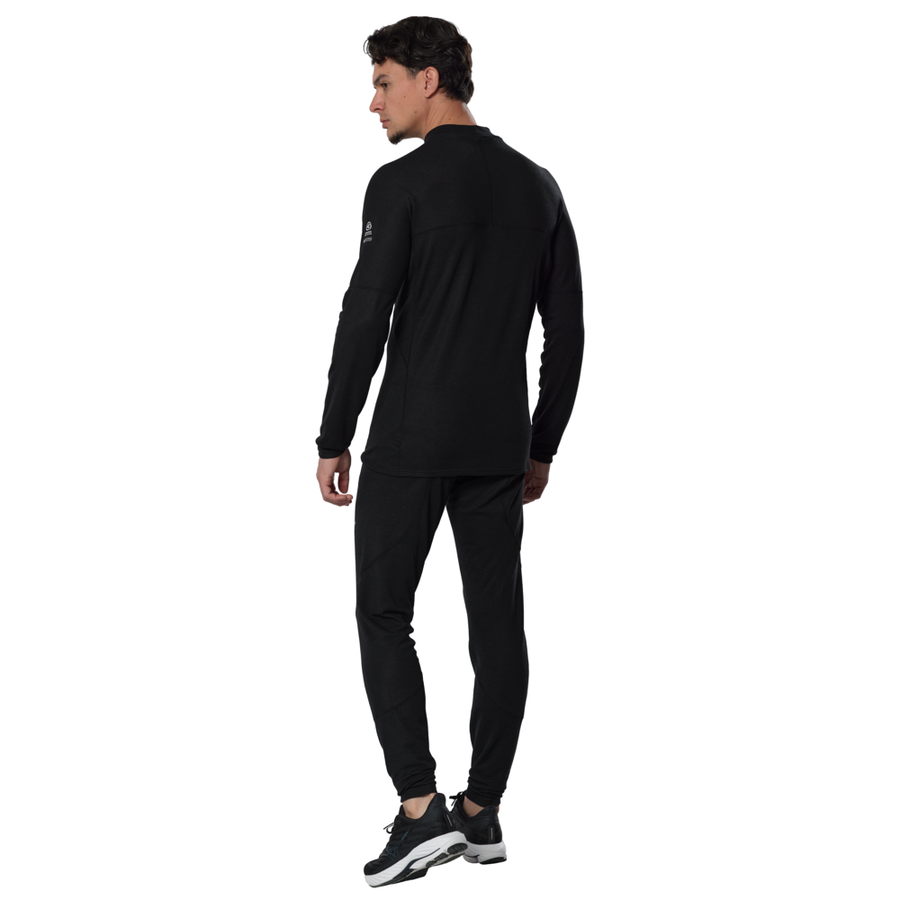 Mizuno Premium Merino Wool High Neck Black