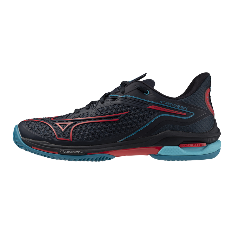 Mizuno WAVE EXCEED TOUR 6 PADEL Salute/Hibiscus/Enamel Blue