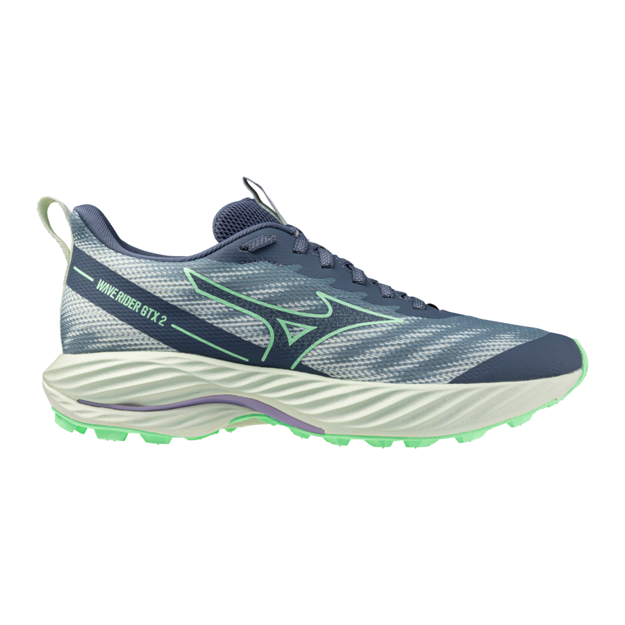 Mizuno WAVE RIDER GTX 2 Citadel/VintageIndigo/HintofHi