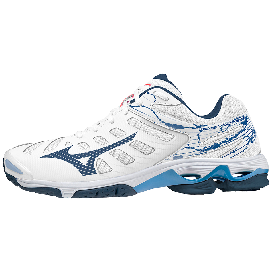 Mizuno WAVE VOLTAGE Wht/DarkDenim/BlueJasper
