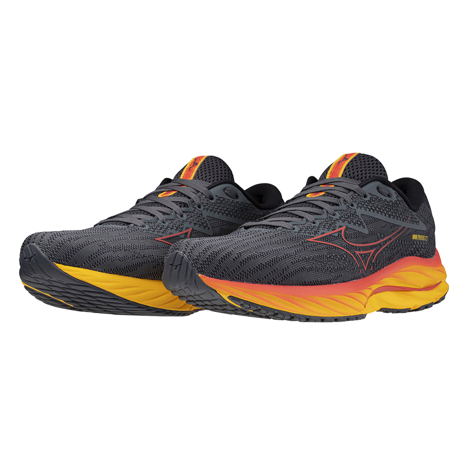 Mizuno WAVE RIDER 27 Turbulence/Cayenne/Citrus