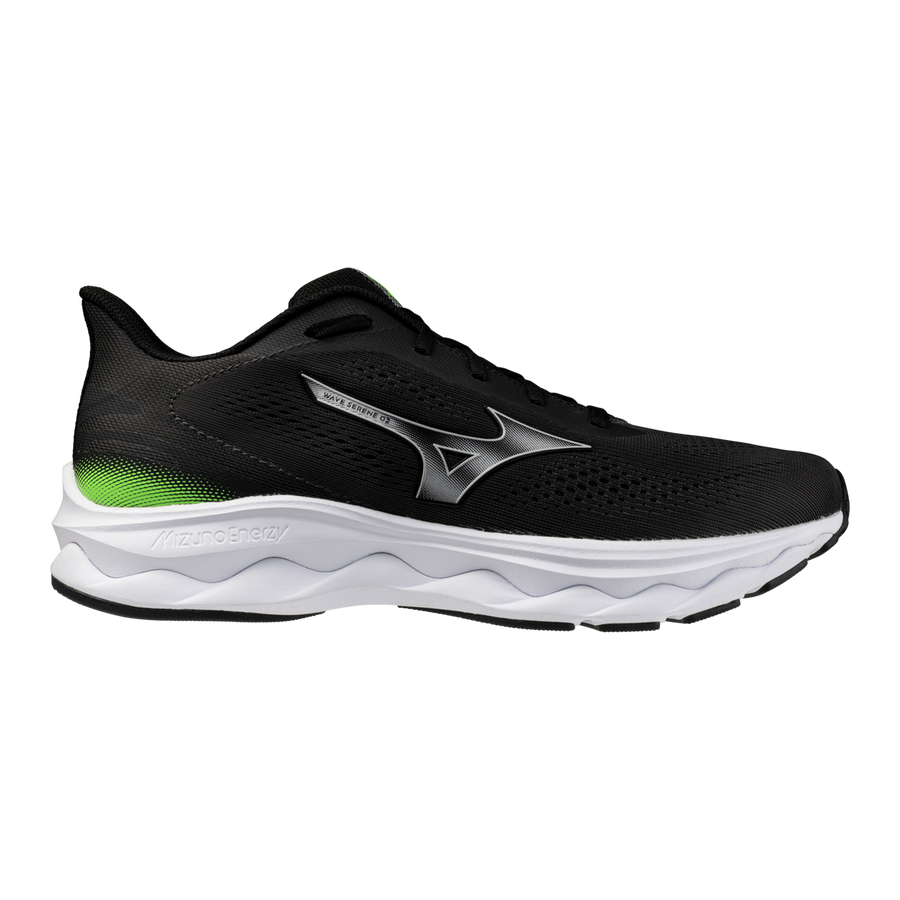 Mizuno WAVE SERENE 2 Black/Silver/Glowing Apple