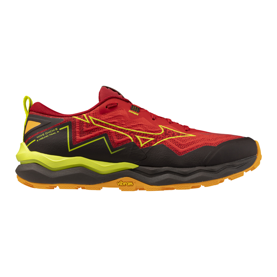 Mizuno WAVE DAICHI 9 High risk red/evening primrose/bright marigold