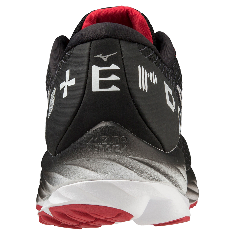 Mizuno Wave Rider 26 Amsterdam Marathon 2022 Amsterdam Black/White/Tango Red