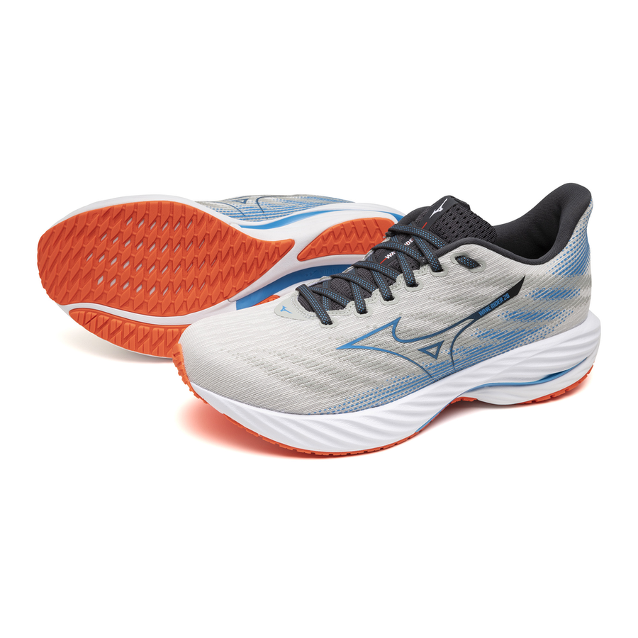 Mizuno WAVE RIDER 28 Nimbus Cloud/Blue Pace/MIZIgRe