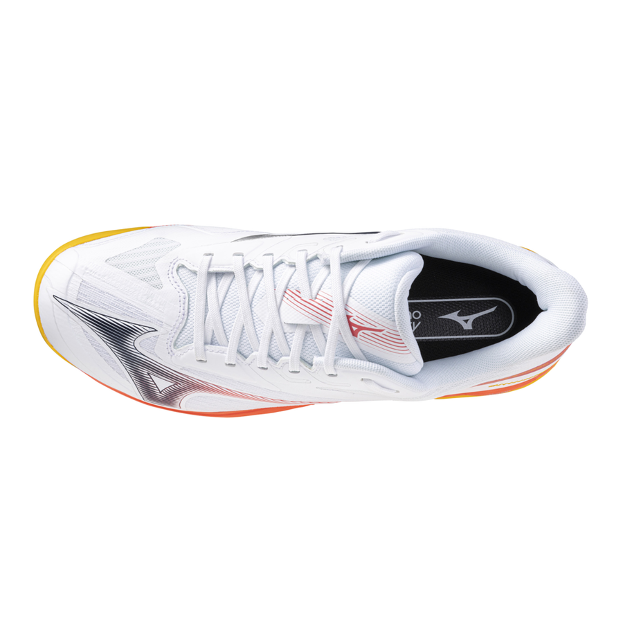 Mizuno WAVE EXCEED COURT AC White/Calypso Coral/Citrus