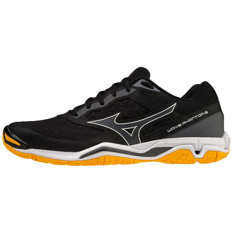Mizuno WAVE PHANTOM 3 Black/White/Zinnia