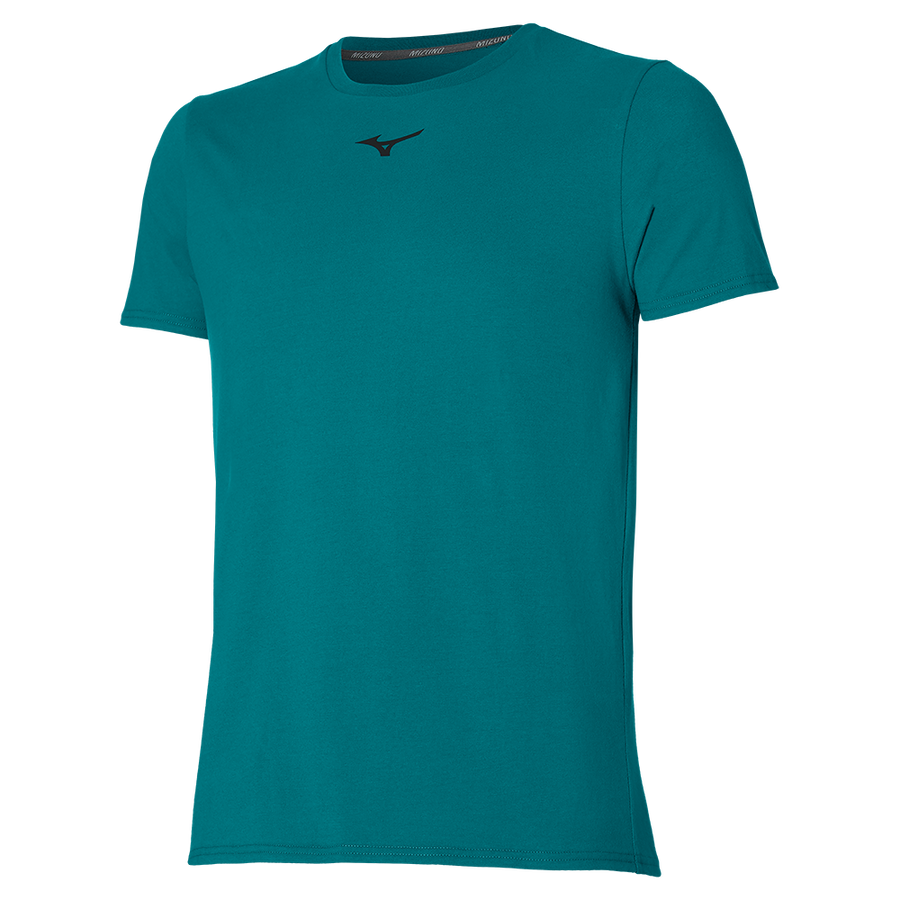 Mizuno Katakana Tee Harbor Blue