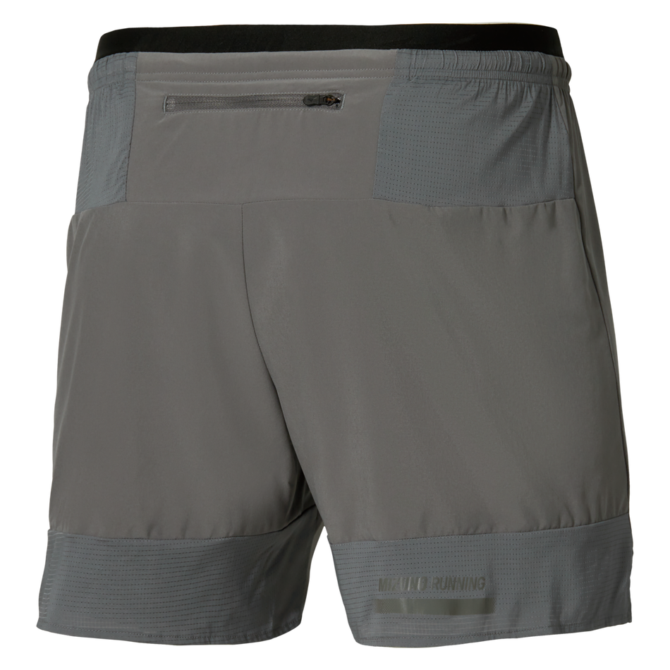 Mizuno 2in1 5.5 Inches Short(M) Lava Smoke