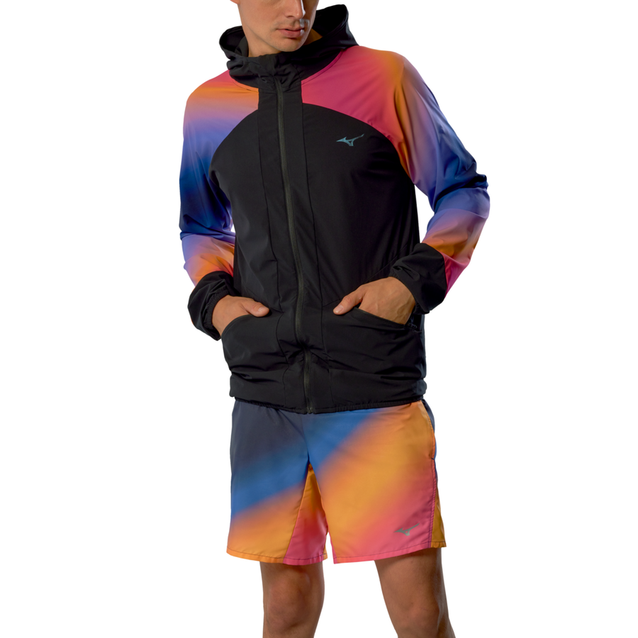 Mizuno Active Alpha Hodded Jacket Yuuyake
