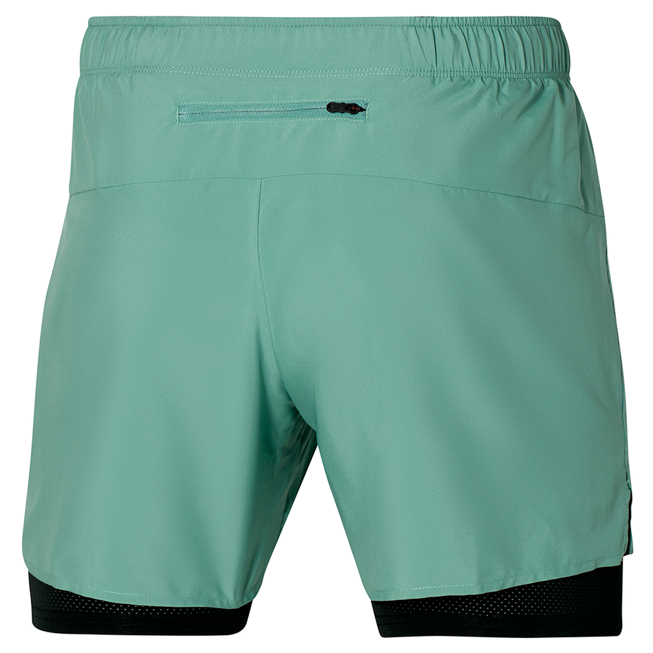 Mizuno Core 5.5 2in1 Short Mineral Blue