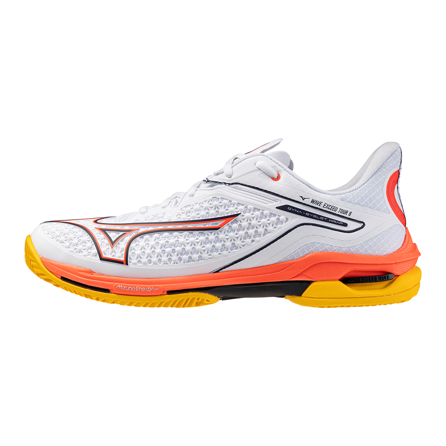 Mizuno WAVE EXCEED TOUR 6 CC White/Fiery Coral 2/Citrus