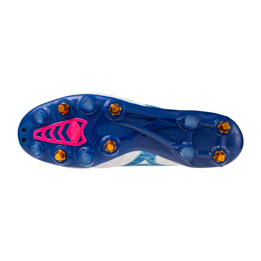 Mizuno MORELIA NEO IV BETA ELITE MIX White/Tanager Turquoise/Pink Tetra