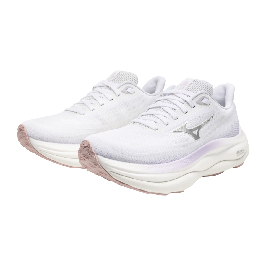 Mizuno WAVE SKY 9 White/Silver/Orchid Petal