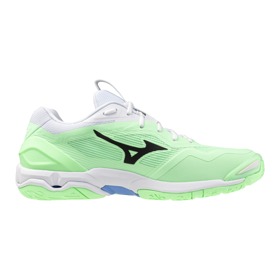Mizuno WAVE STEALTH 6 Neo Mint/Black/Frontier Blue