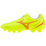 Mizuno MONARCIDA NEO III SELECT Jr Safety Yellow/Fiery Coral 2