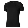 Mizuno Active dryaeroflow short sleeve tee Black
