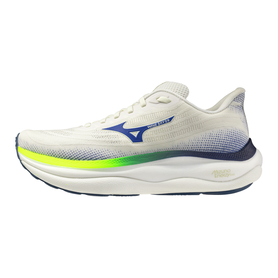 Mizuno WAVE SKY 9 Snow White/Surf the Web/Lightn