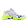 Mizuno WAVE LIGHTNING ELITE MID White/Lightning Yellow/Dazzling Blue