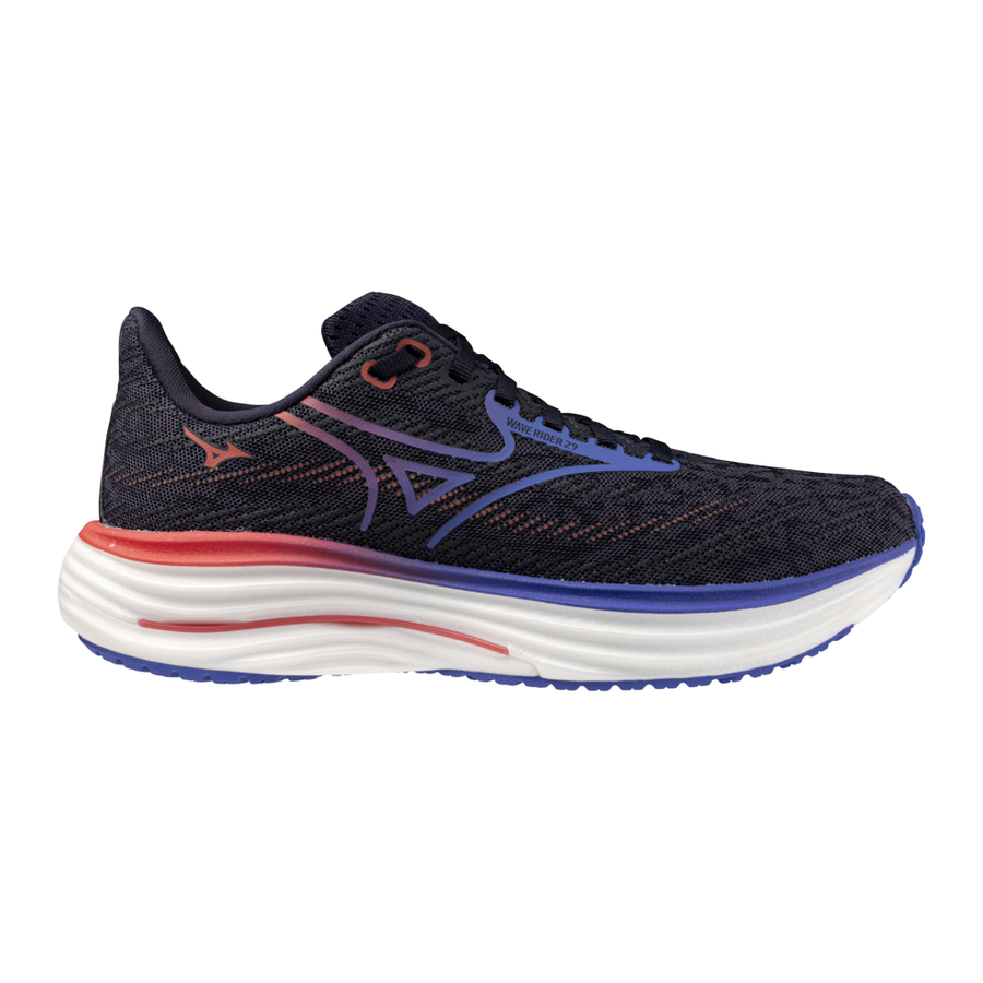 Mizuno WAVE RIDER 29 Odyssey Gray/Iris Bloom/Calyps