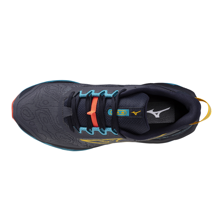 Mizuno WAVE MUJIN 11 Odyssey Gray/Citrus/Fiery Cora